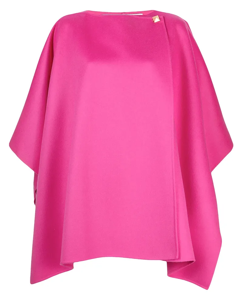 Valentino Garavani Drapiertes Cape - Rosa Rosa