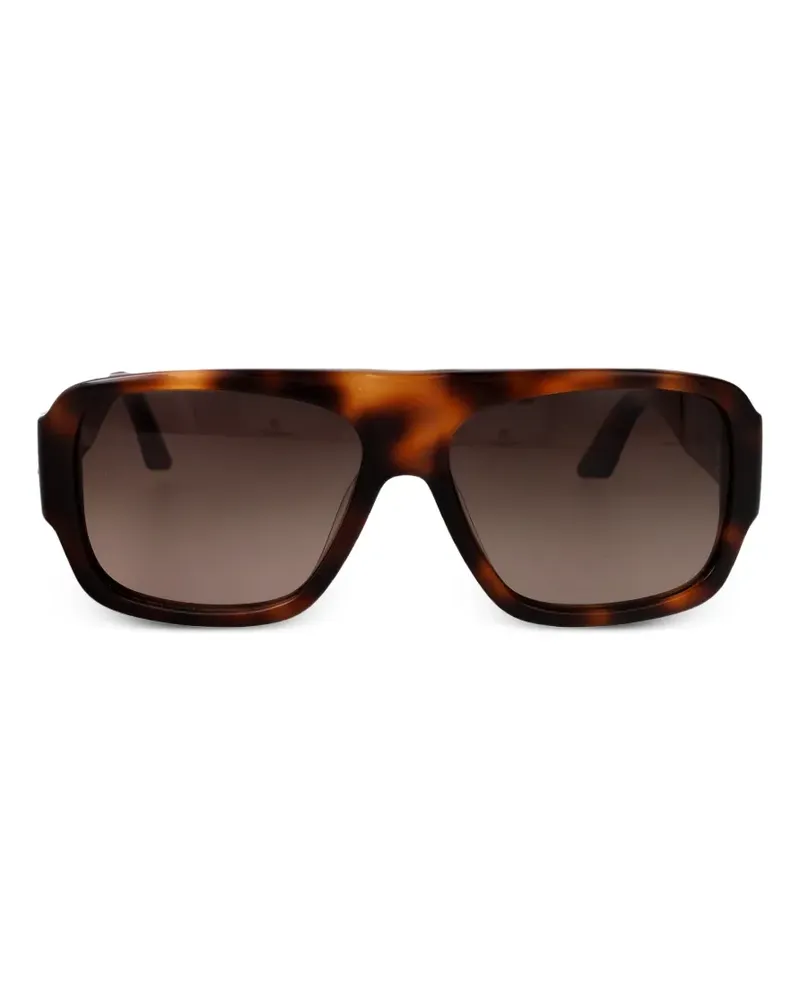 GCDS navigator-frame sunglasses - Braun Braun