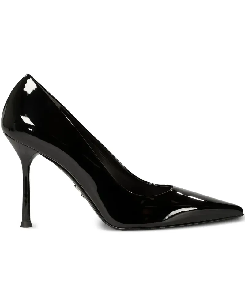 Sergio Levantesi Spitze Ley Décolleté Pumps 100mm - Schwarz Schwarz