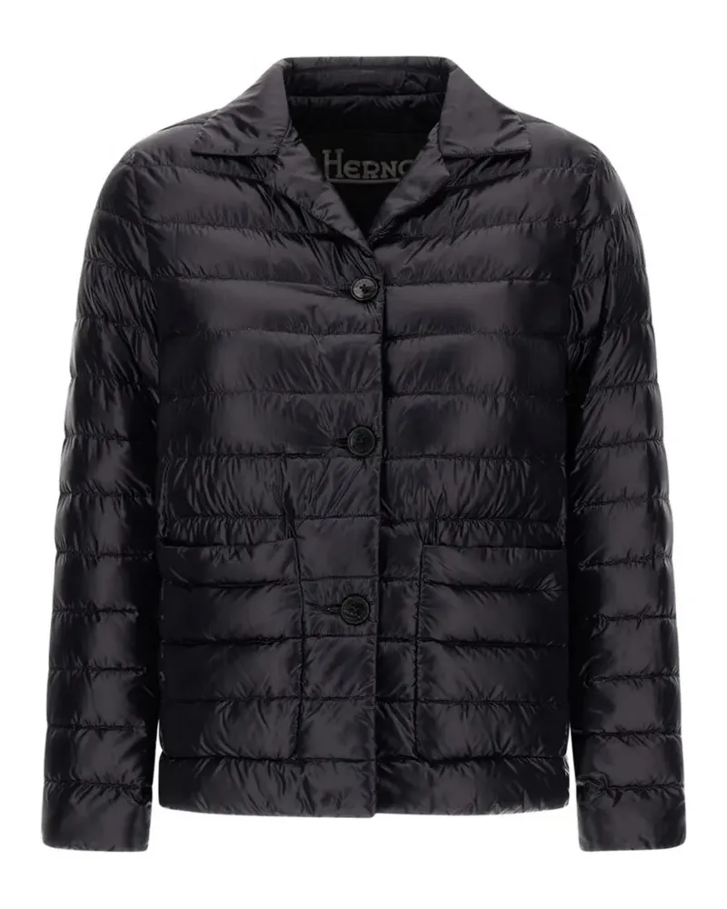 Herno ultralight quilted blazer - Schwarz Schwarz