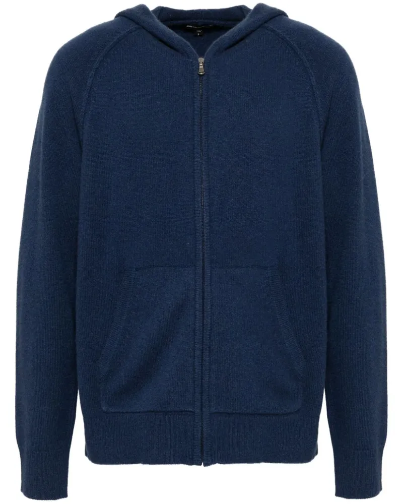 James Perse Jacke aus recyceltem Kaschmir - Blau Blau