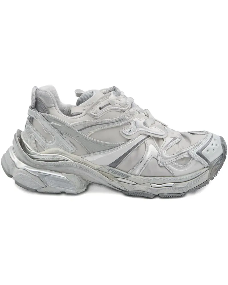 Balenciaga Runner 2 Sneakers mit Logo-Print - Grau Grau