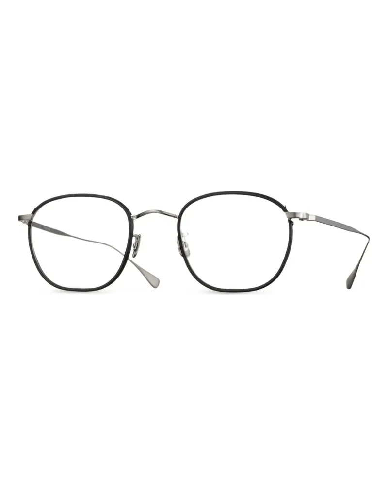 EYEVAN 7285 Brille mit rundem Gestell - Silber Silber