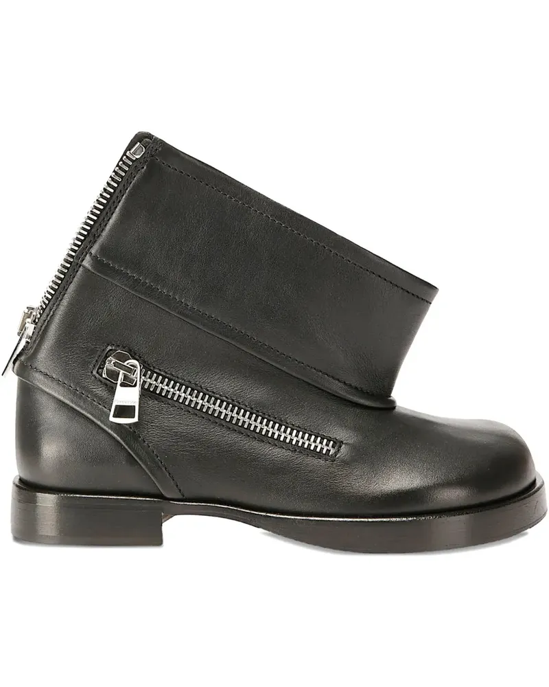 J.W.Anderson Stiefeletten mit Reißverschluss - Schwarz Schwarz