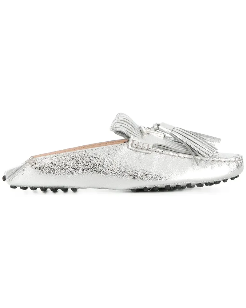 TOD'S Gommino' Loafer - Metallic Metallic