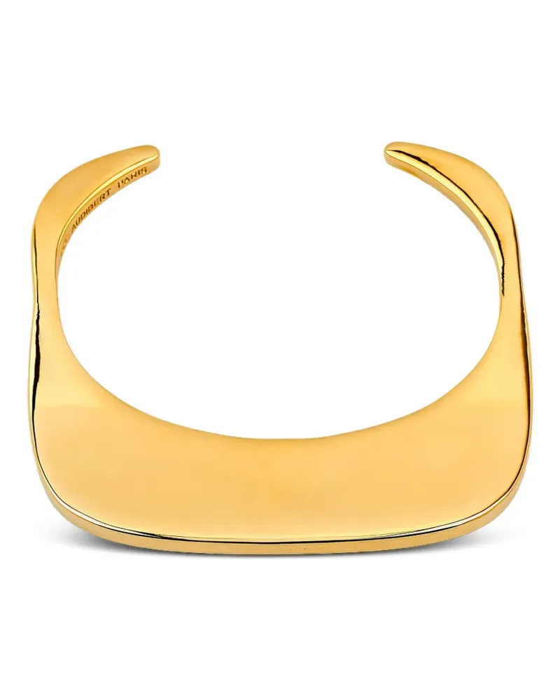 Philippe Audibert sculptural open-cuff bracelet - Gold Gold