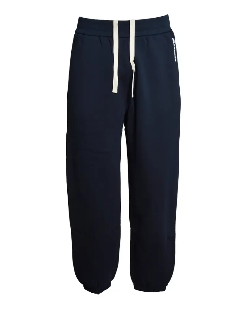 Jil Sander cotton terry sweatpants - Blau Blau