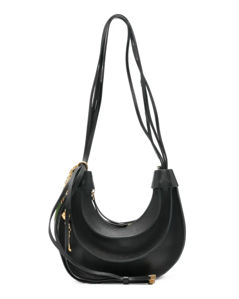 FARM Rio Kleine Mezzaluna Schultertasche - Schwarz Schwarz