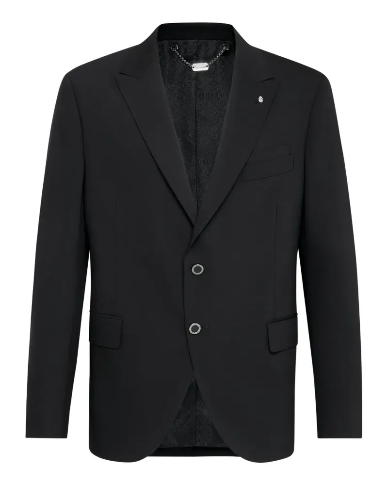 Billionaire Elegant peak-lapel single-breasted blazer - Schwarz Schwarz