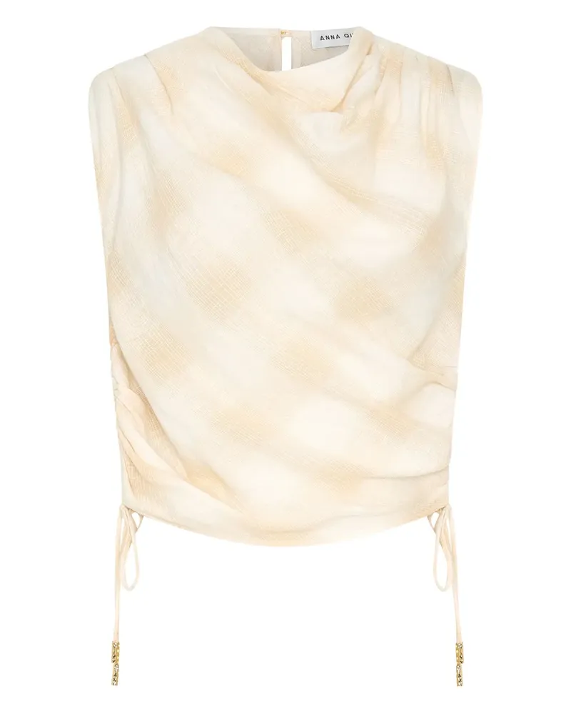 Anna Quan Odette Bluse - Nude Nude
