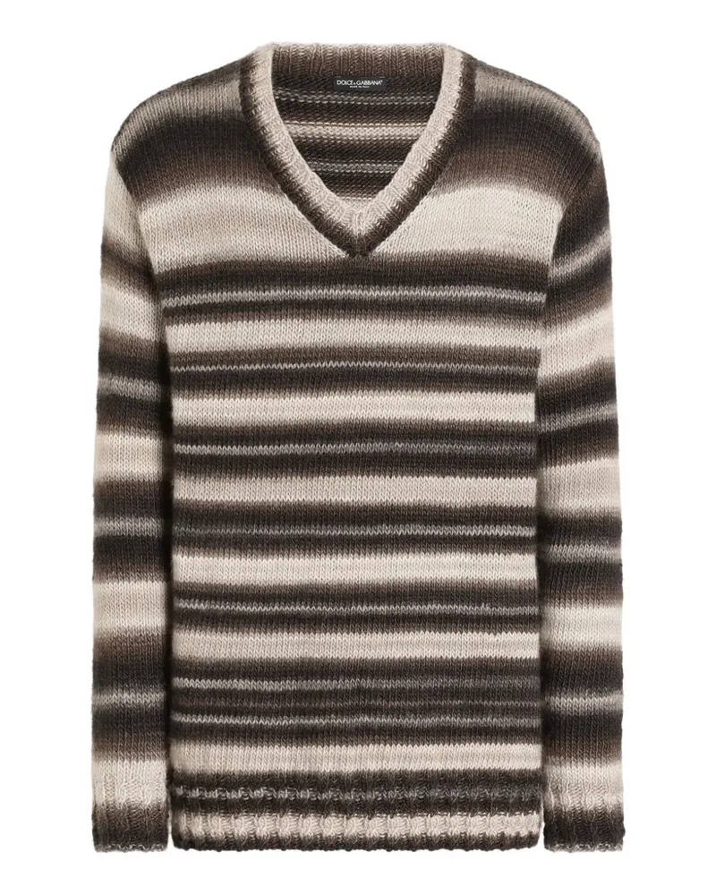 Dolce & Gabbana Pullover aus Wollgemisch - Braun Braun