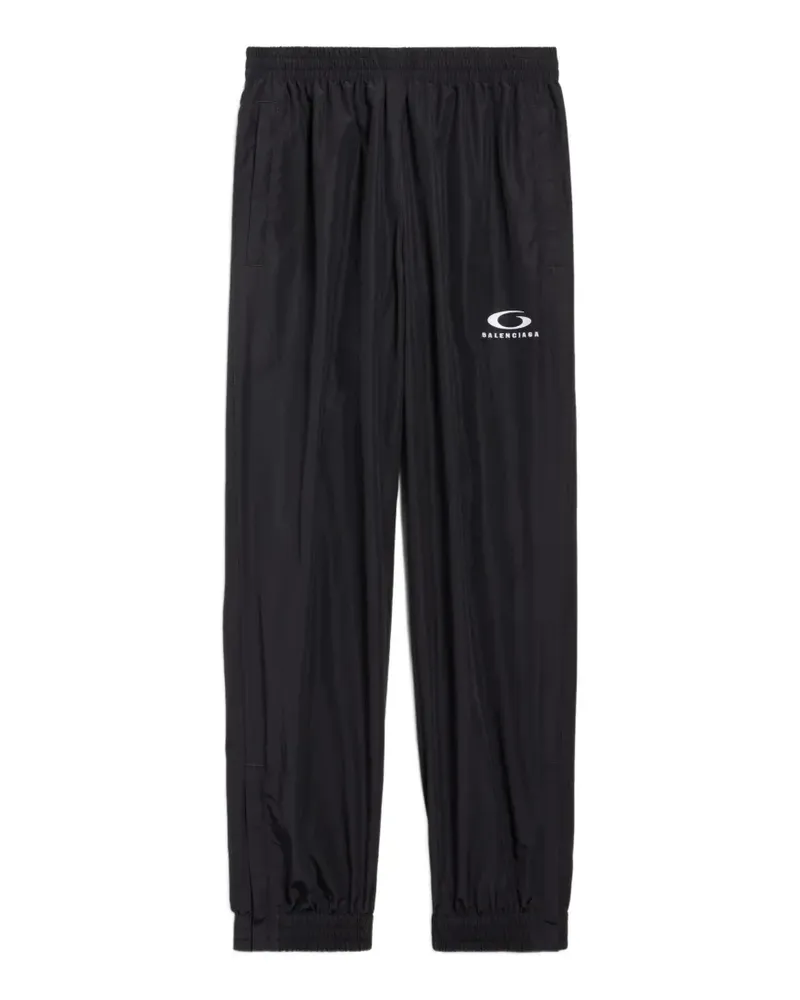 Balenciaga Jogginghose mit Logo - Schwarz Schwarz