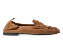 Loafer aus Wildleder - Braun