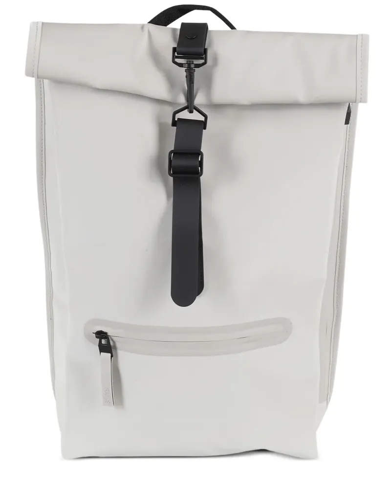 RAINS Rucksack mit Rollverschluss - Grau Grau