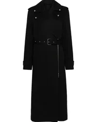 Totême Biker Trenchcoat Schwarz