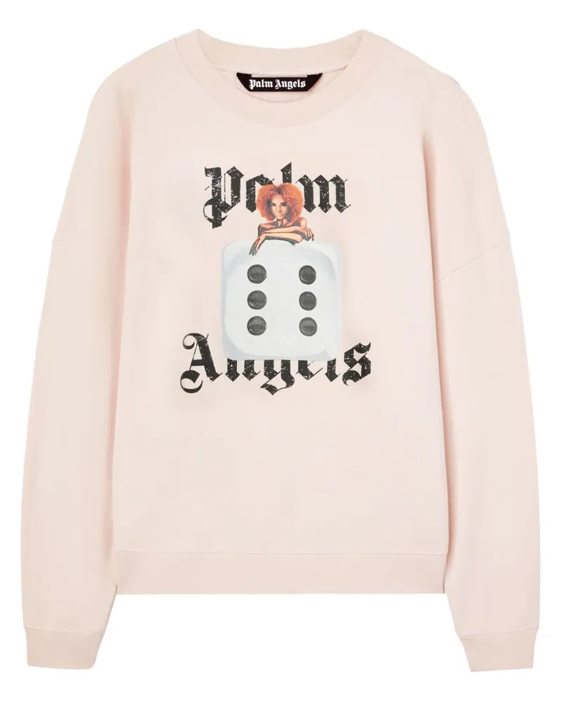 Palm Angels Holly Pin Up Pullover - Rosa Rosa