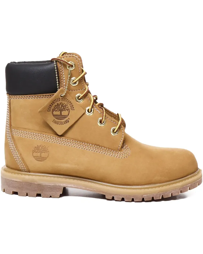 Timberland leather boots - Nude Nude