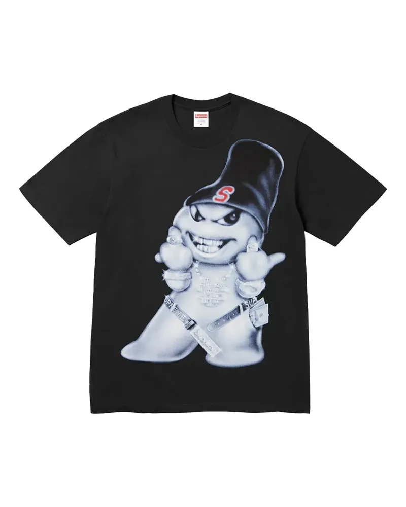 Supreme Being Snowman T-Shirt - Schwarz Schwarz