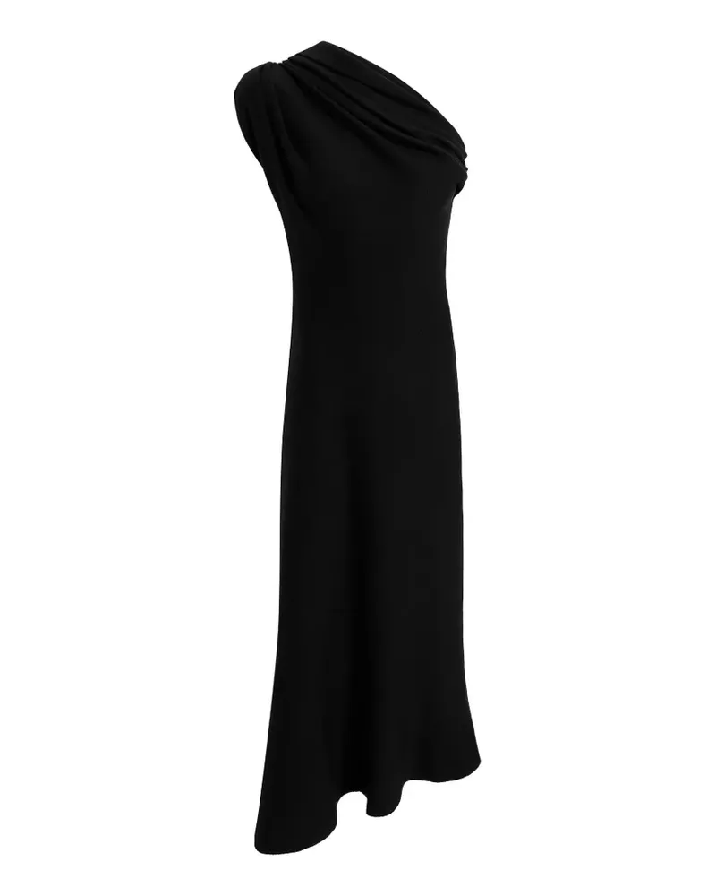 KHAITE Asymmetrisches Kleid - Schwarz Schwarz