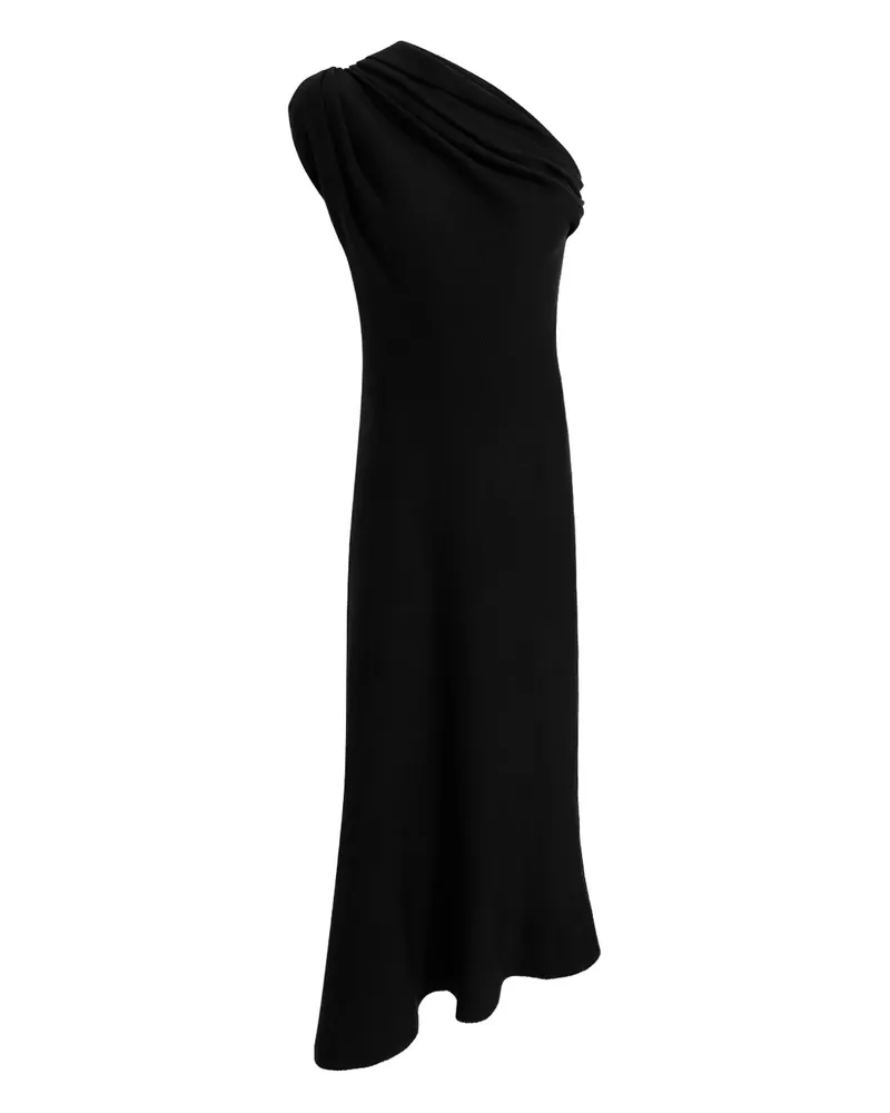 KHAITE asymmetric dress - Schwarz Schwarz
