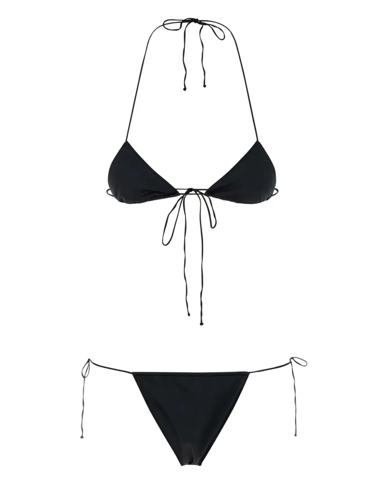 Oséree Bikini mit Logo - Schwarz Schwarz