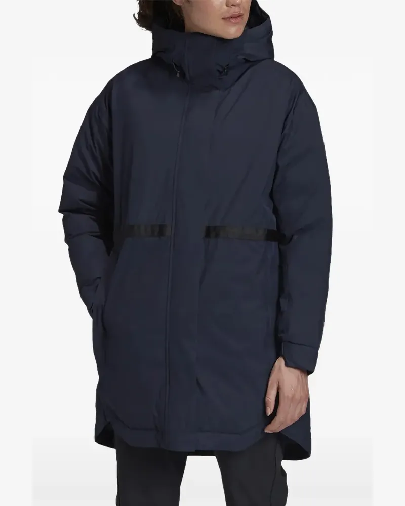 adidas insulated parka - Blau Blau