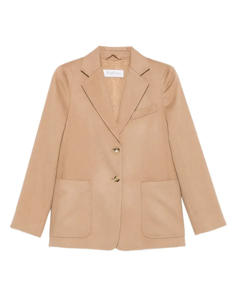 Max Mara Einreihiges Sakko - Nude Nude