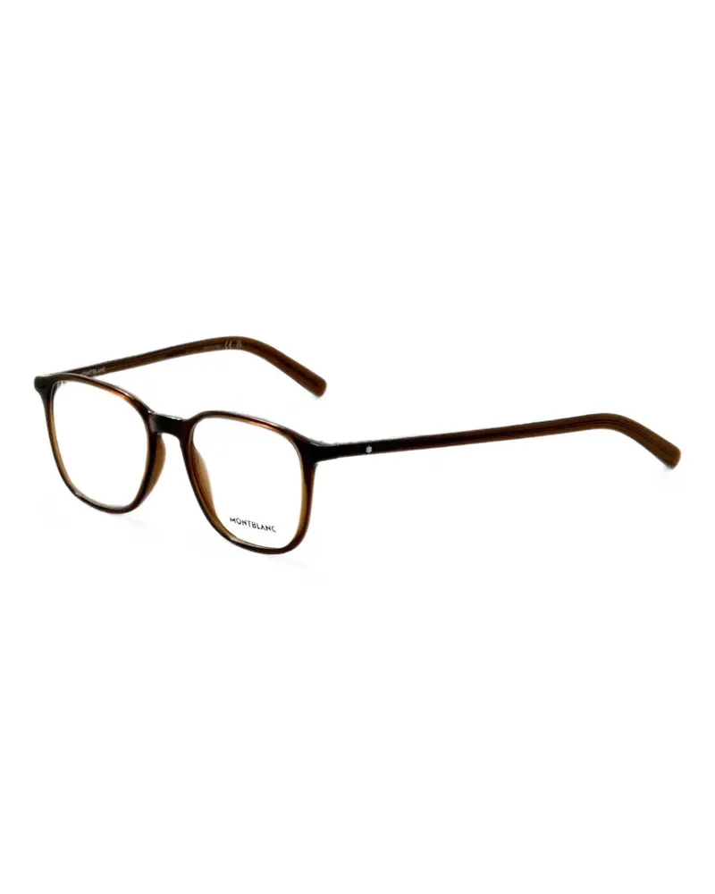 Montblanc square-frame glasses - Braun Braun