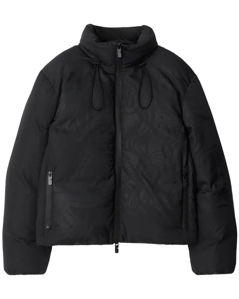 Burberry EKD Steppjacke - Schwarz Schwarz