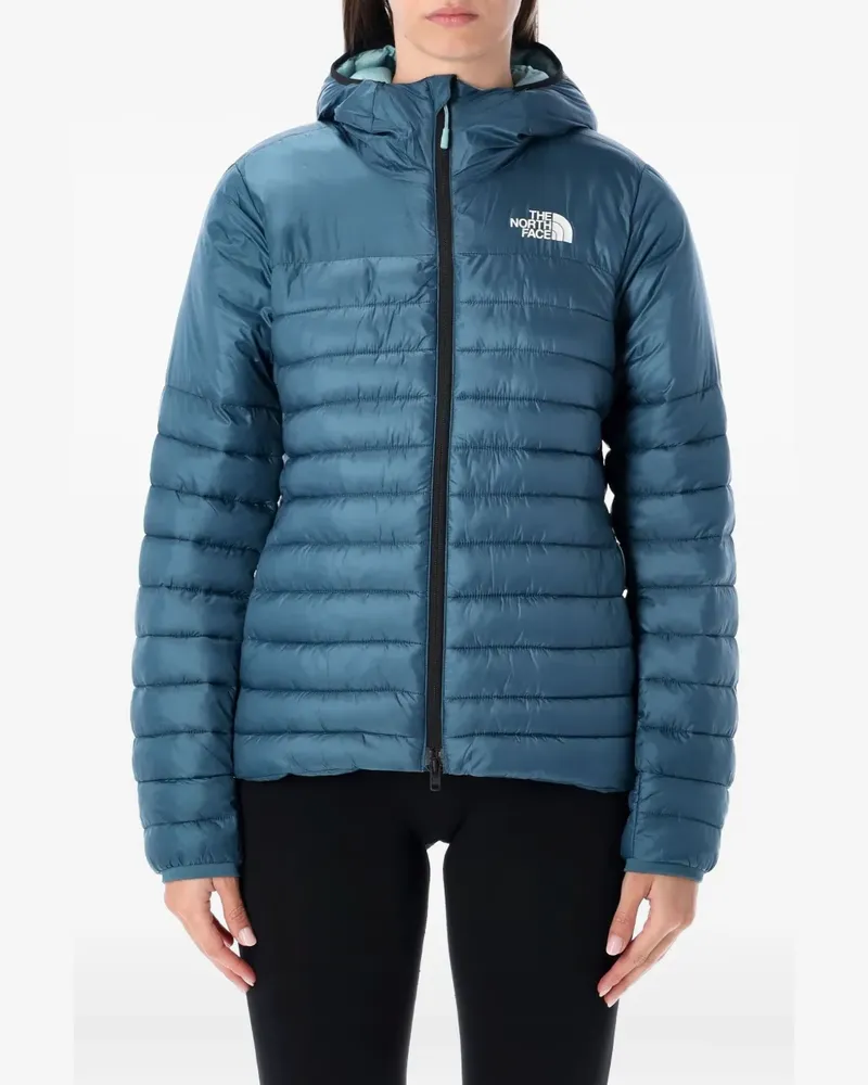 The North Face Gesteppte Kapuzenjacke - Blau Blau
