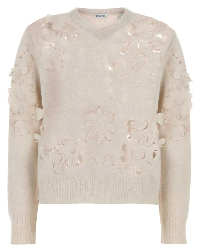 Burberry Daisy Pullover mit Cut-Out - Nude Nude
