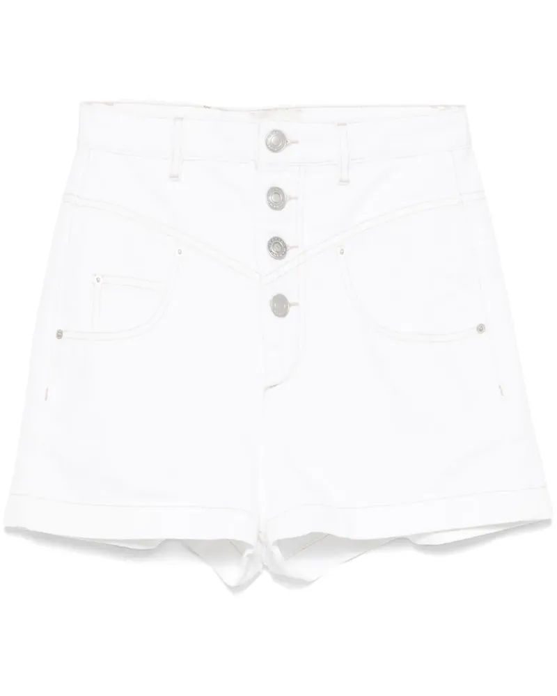 Isabel Marant Jovany Shorts - Weiß Weiß
