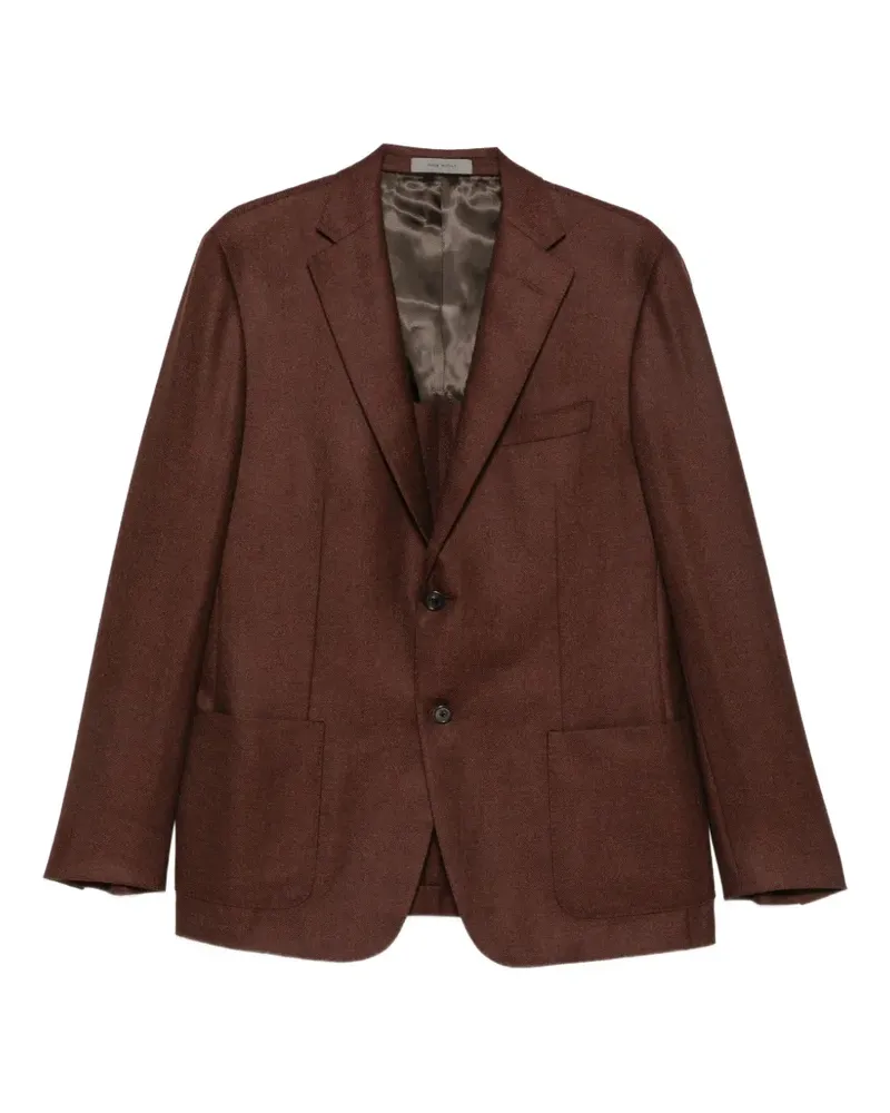 Corneliani Sakko mit fallendem Revers - Braun Braun