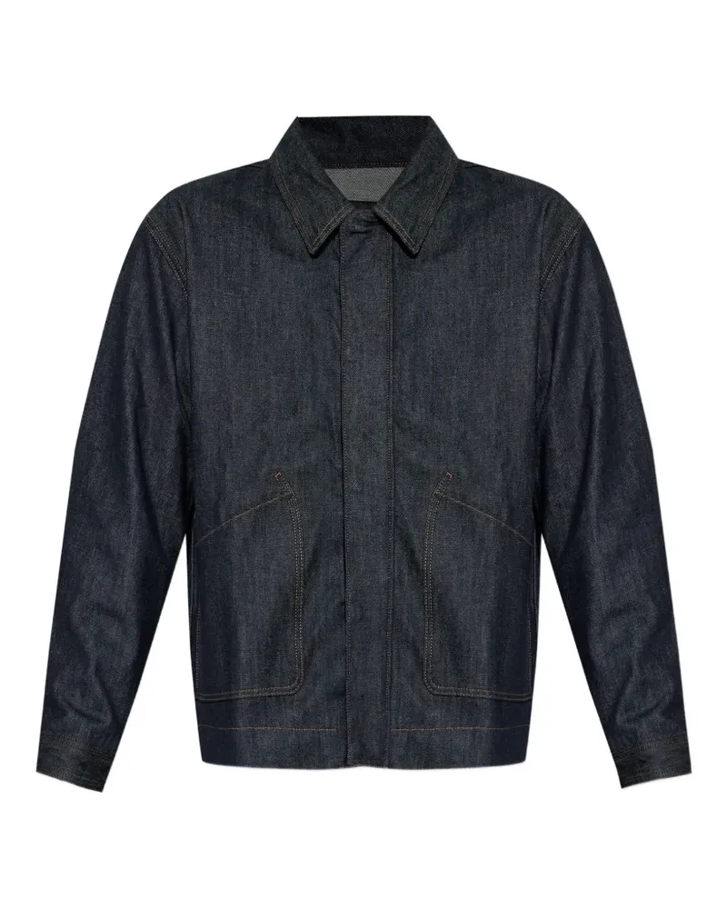 Rag & Bone zip-up denim jacket - Blau Blau
