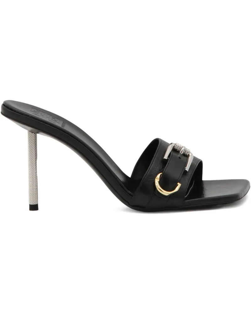 Givenchy Voyou Mules 90mm - Schwarz Schwarz