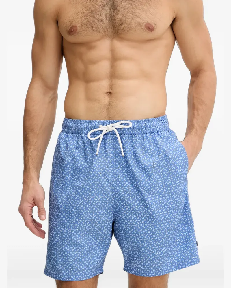 Paul & Shark paisley-print swim shorts - Blau Blau