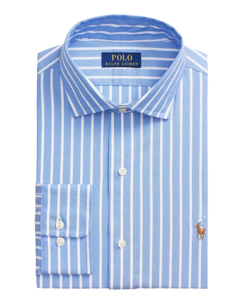 Ralph Lauren Gestreiftes Hemd - Blau Blau