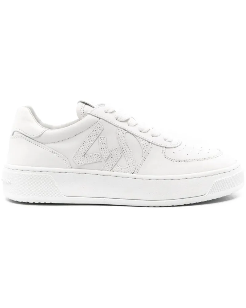 Stuart Weitzman Sneakers mit Courtside Monogramm - Weiß Weiß
