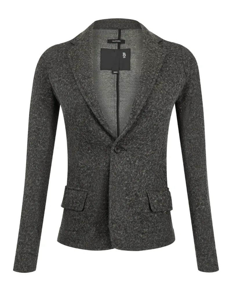 R13 Super Shrunken blazer - Grau Grau