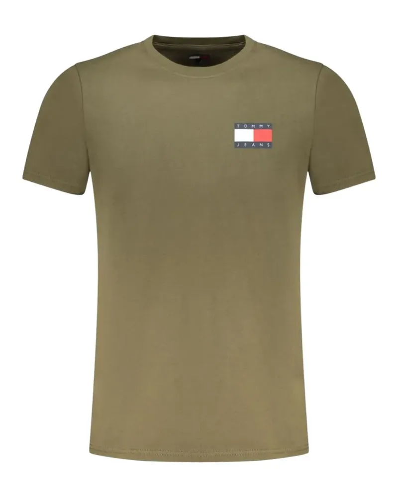 Tommy Hilfiger logo-print T-shirt - Grün Grün
