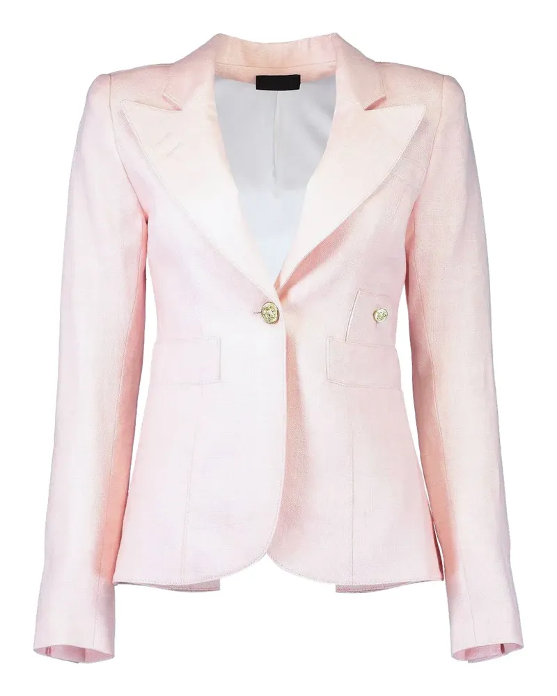 Smythe Duchess Leinenblazer mit Knopfdetail - Rosa Rosa