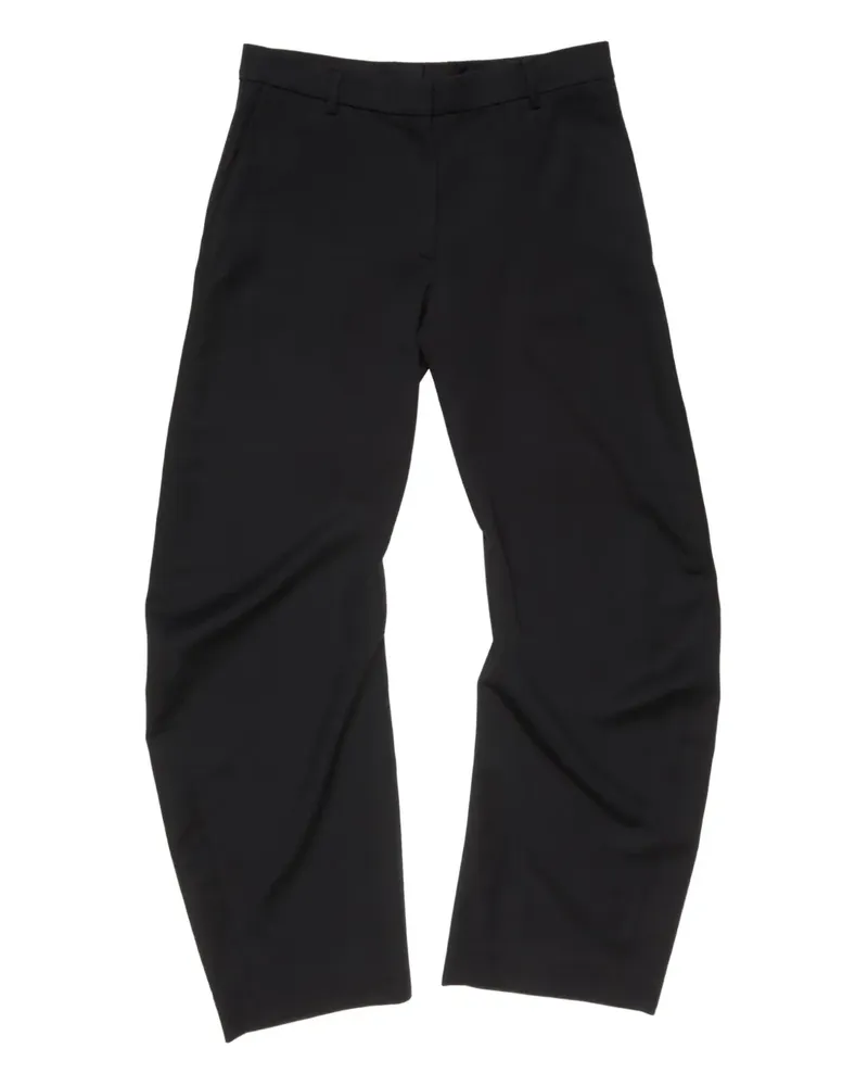 Acne Studios Hose mit lockerem Schnitt - Schwarz Schwarz