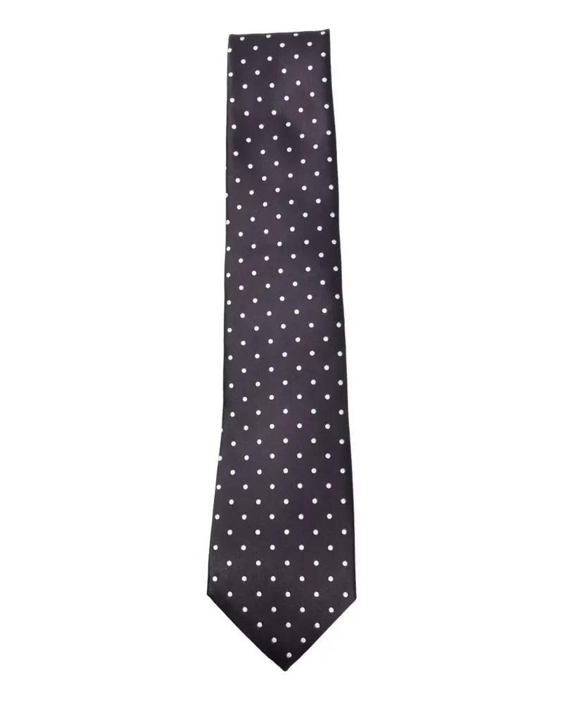 Tom Ford polka-dot silk tie - Violett Violett