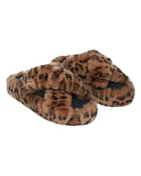 APPARIS Slipper aus Faux Fur Braun