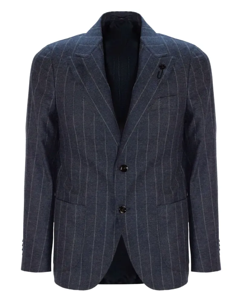 LARDINI Sakko mit Nadelstreifen - Blau Blau