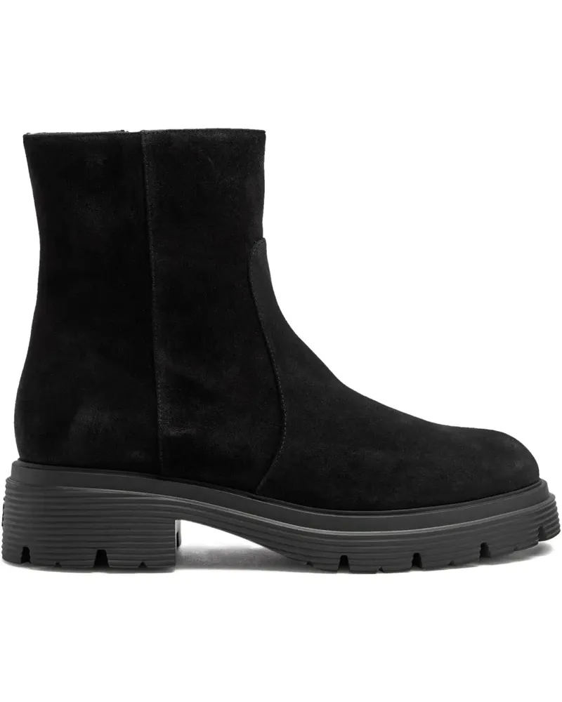 Stuart Weitzman Stiefel mit Plateau - Schwarz Schwarz
