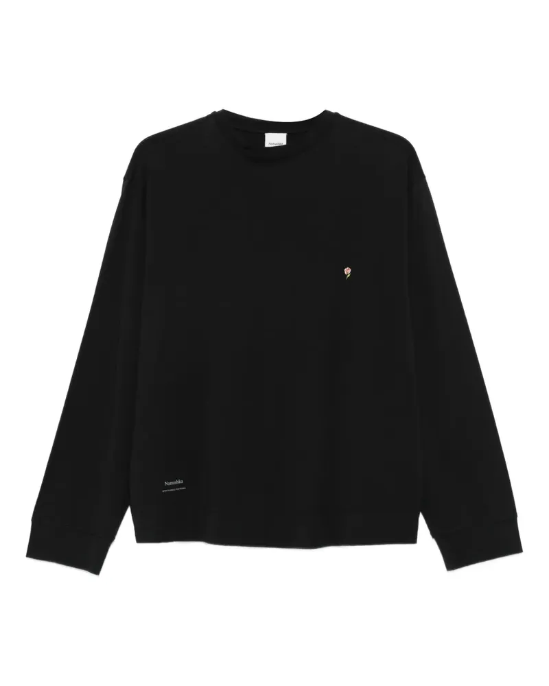 Nanushka Kazmer Langarmshirt - Schwarz Schwarz