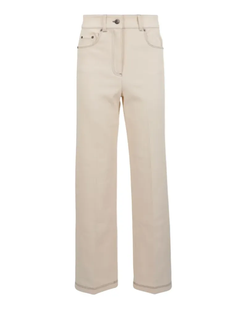 Max Mara Pribes five-pocket cropped jeans - Nude Nude
