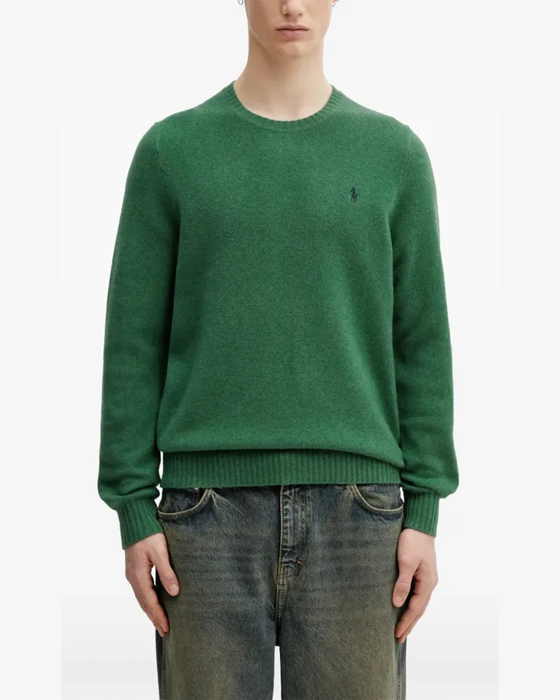 Ralph Lauren Pullover mit Polo Pony - Grün Grün