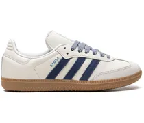 Samba OG Off White Dark Blue Sneakers - Weiß